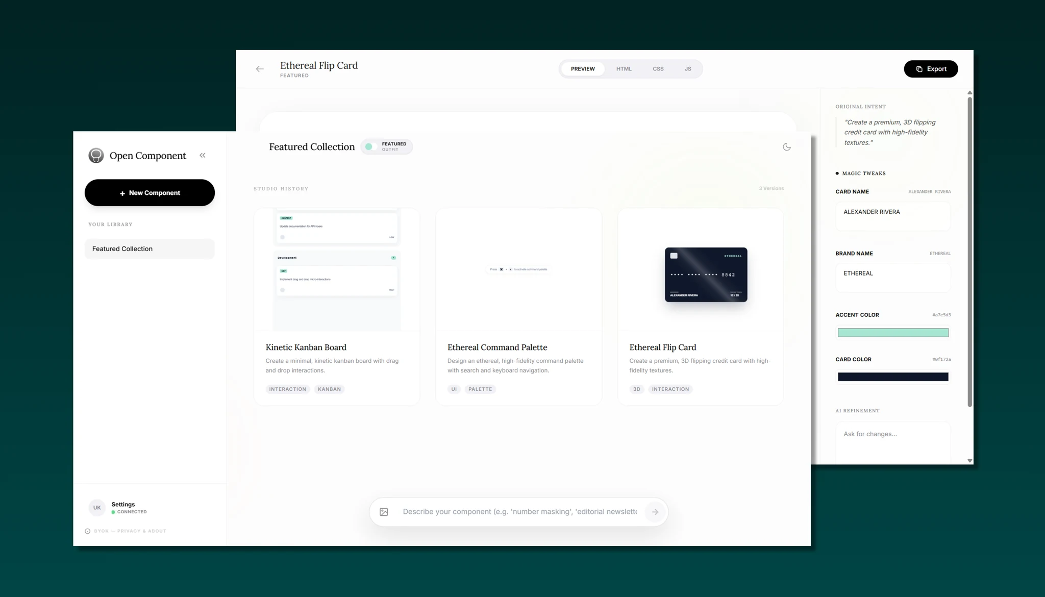 Open Component Studio