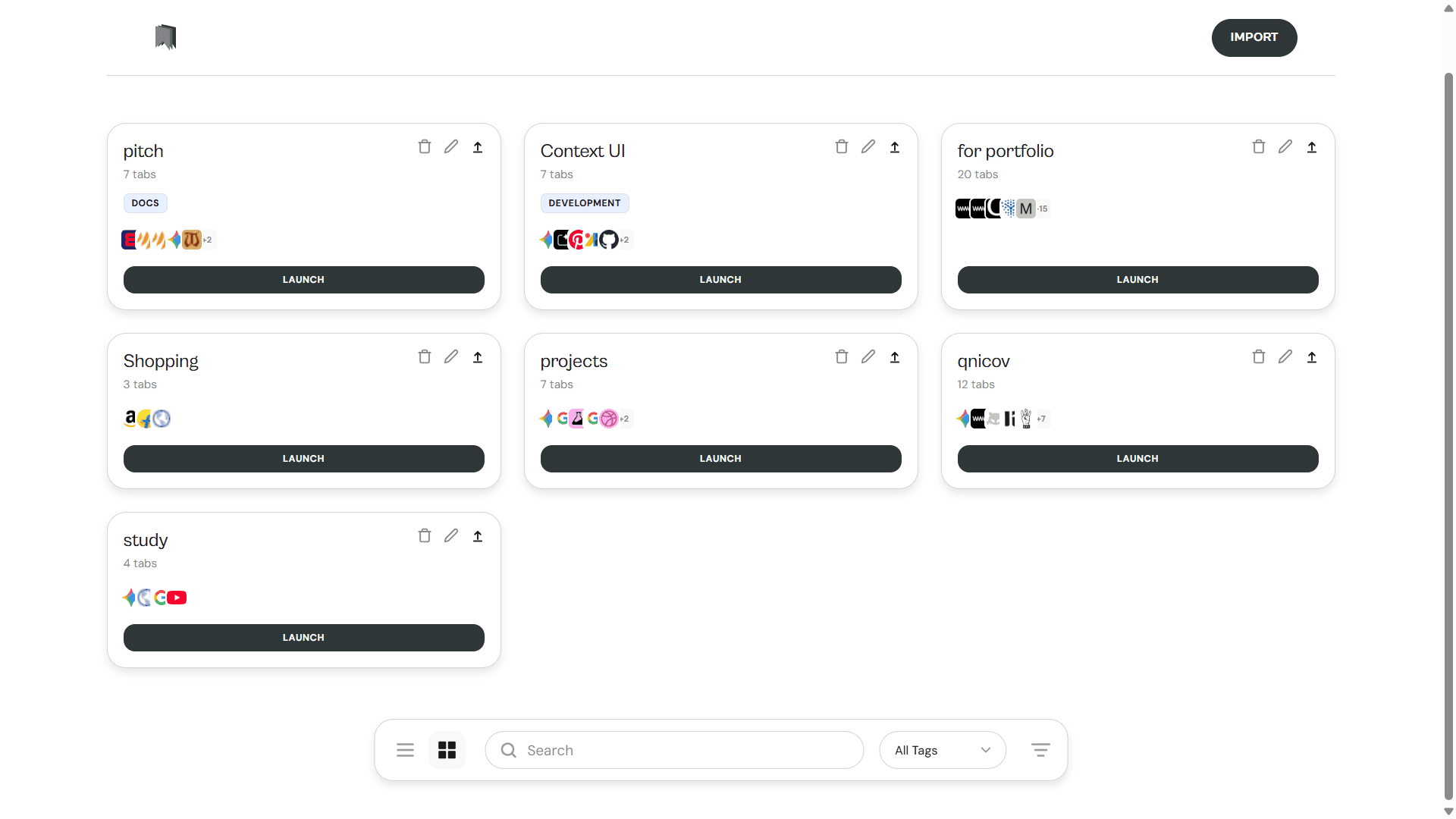 My Library Dashboard